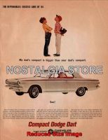 1964 Dodge Dart Advert - Retro Car Ads - The Nostalgia Store